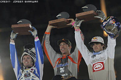 winners | Adams, Pastrana, Rebeaud